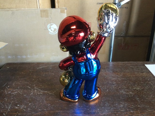 Mario bros sculptuur, lior 24 - afbeelding 4 van  5