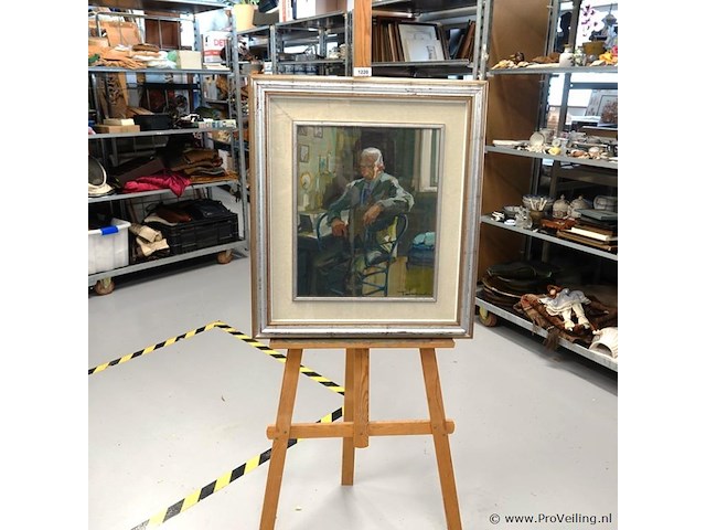 Mario tabacci olieverf op doek - afbeelding 1 van  5