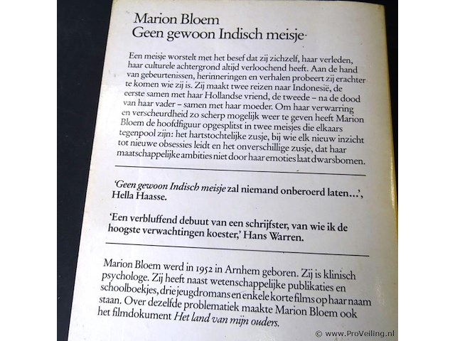 Marion bloem. geen gewoon indisch meisje - afbeelding 2 van  5