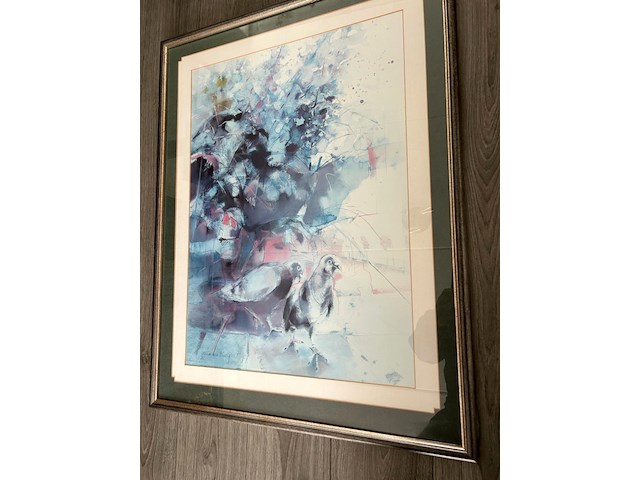 Marion van nieuwpoort (1950-2009) 'duiven' - afbeelding 4 van  7