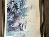 Marion van nieuwpoort (1950-2009) 'duiven' - afbeelding 4 van  7