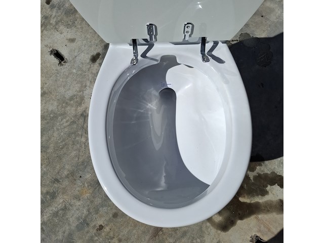 Maritiem toilet planus, wc artic standard 24v bianco - afbeelding 2 van  13
