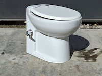 Maritiem toilet planus, wc artic standard 24v bianco