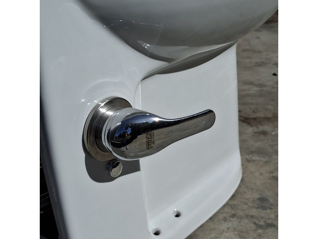 Maritiem toilet planus, wc artic standard 24v bianco - afbeelding 8 van  13
