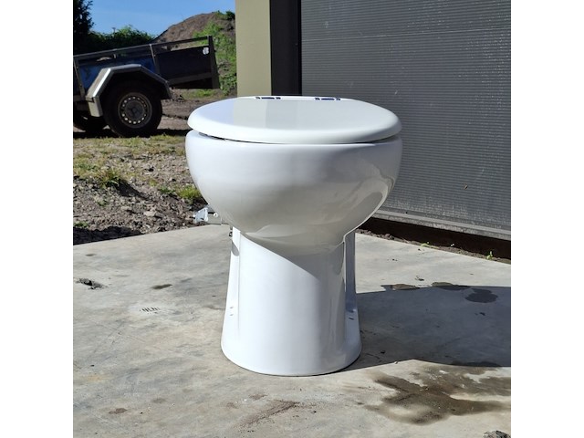 Maritiem toilet planus, wc artic standard 24v bianco - afbeelding 11 van  13