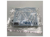 Maritieme 75 ohm coaxkabel 1,5m met iec mannelijke naar f-connector - hoge afscherming en signaalintegriteit - afbeelding 1 van  2