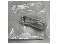 Maritieme 75 ohm coaxkabel 1,5m met iec mannelijke naar f-connector - hoge afscherming en signaalintegriteit - afbeelding 2 van  2