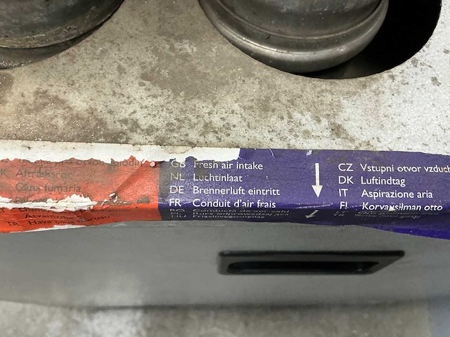 Mark - gs+40 g25 nl - hr gasgestookte verwarmer 88x95x111 cm - afbeelding 2 van  10