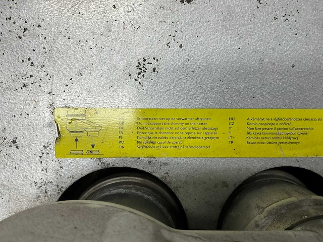 Mark - gs+40 g25 nl - hr gasgestookte verwarmer 88x95x111 cm - afbeelding 4 van  10