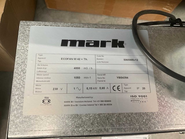 Mark ecofan w recirculatie ventilator - afbeelding 4 van  4