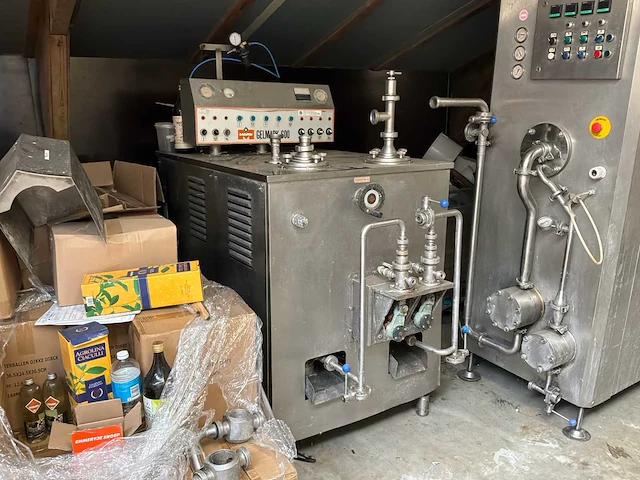 Mark gelmark 600 industriële continue ijsfreezer - afbeelding 8 van  15