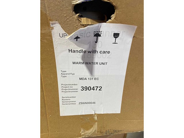 Mark mda131 ec warm water unit - afbeelding 2 van  7