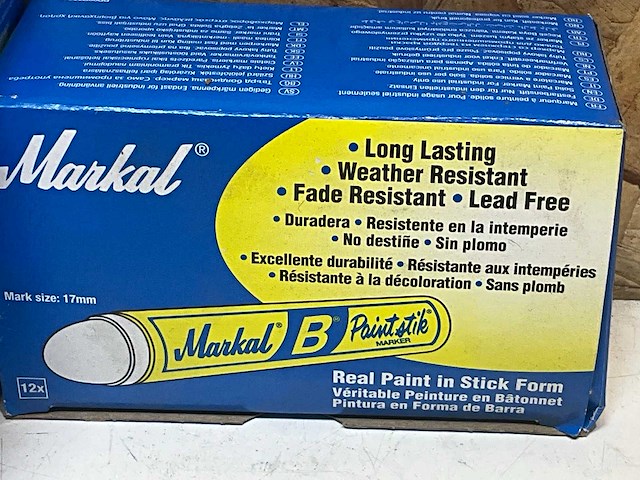Markal 80221 markeerstiften geel (72x) - afbeelding 4 van  4