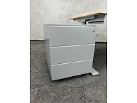 Markant - elektrisch zit-sta bureau 160x80 met ladeblok- ongebruikt - afbeelding 17 van  18