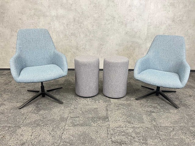 Markant - loungeset blauw/ grijs - ongebruikt - afbeelding 1 van  16