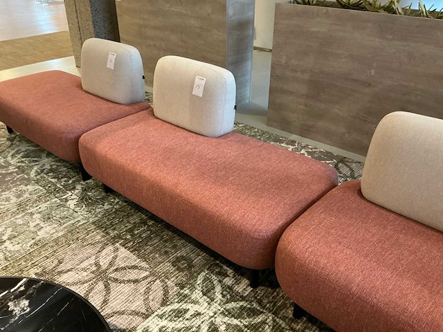 Markant bench 140 half-back links bankstel - afbeelding 2 van  4