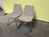 Markant lyon chair sledbase vergaderstoel (2x)