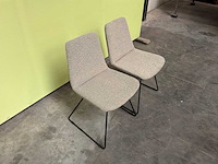 Markant lyon chair sledbase vergaderstoel (2x) - afbeelding 2 van  4