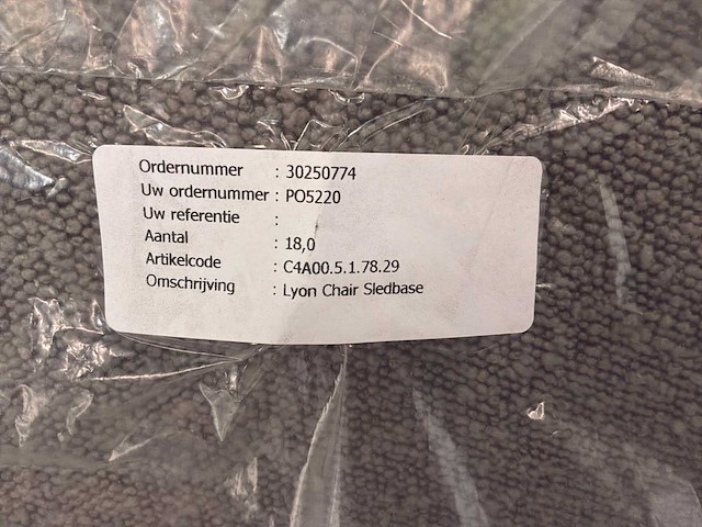 Markant lyon chair sledbase vergaderstoel (2x) - afbeelding 4 van  4