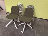 Markant lyon chair swivel auto-return vergaderstoel (4x)