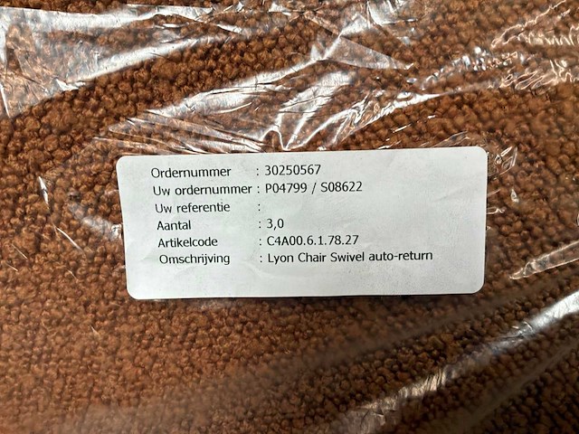Markant lyon chair swivel auto-return vergaderstoel (6x) - afbeelding 7 van  7