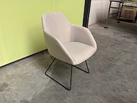 Markant rome chair sledbase vergaderstoel (8x) - afbeelding 3 van  7