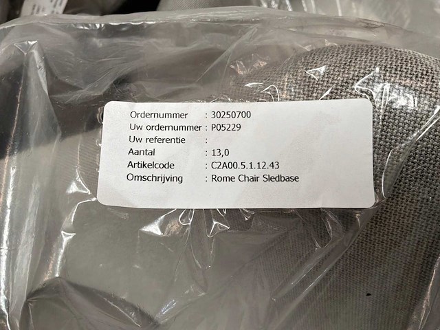 Markant rome chair sledbase vergaderstoel (8x) - afbeelding 7 van  7