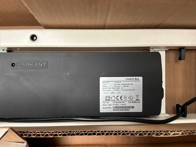 Markant tek22 elektrische bureauframe - afbeelding 7 van  9