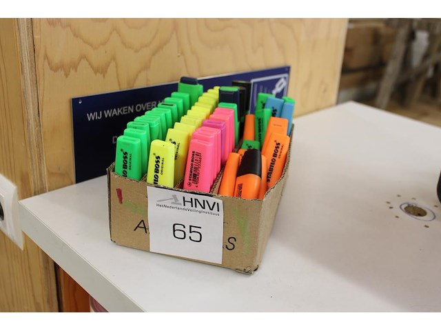 Markeerstiften in doos. 50 stuks. - afbeelding 1 van  2