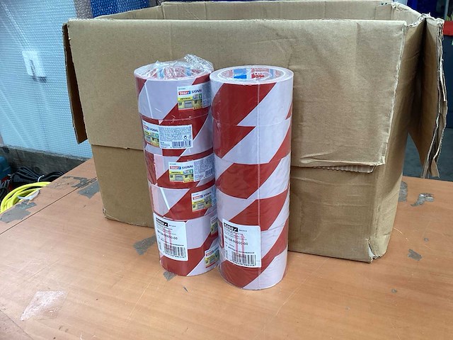 Markerings tape 66m x 50mm (79x) - afbeelding 3 van  4