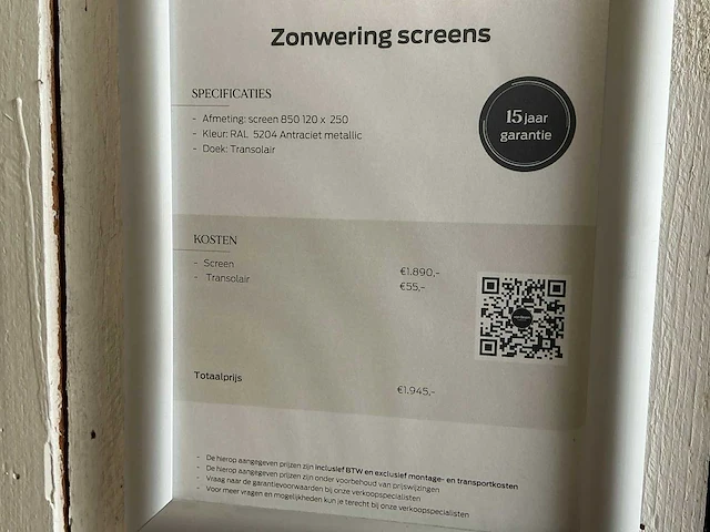 Markilux mx 850 zonnescherm - afbeelding 4 van  5