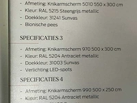 Markilux mx 970 knikarm zonnescherm - afbeelding 6 van  7