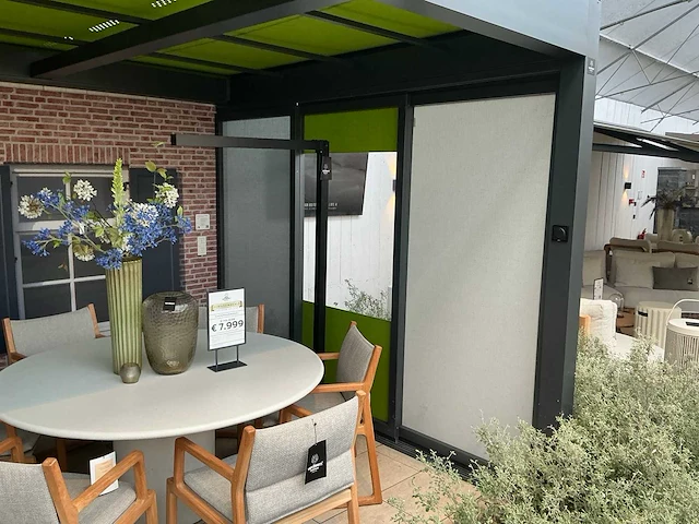 Markilux overkapping met doekdak - afbeelding 4 van  10