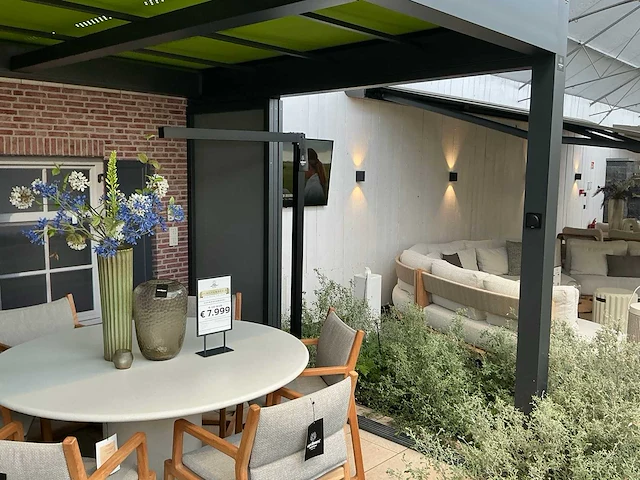 Markilux overkapping met doekdak - afbeelding 5 van  10