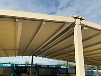 Markilux pergola stretch horeca terrasoverkapping - afbeelding 2 van  12
