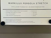 Markilux pergola stretch horeca terrasoverkapping - afbeelding 4 van  12