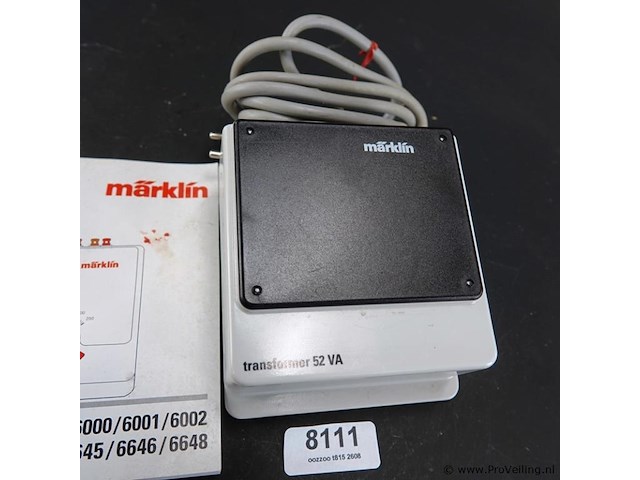 Märklin 6002 transformator (52 va) - afbeelding 2 van  4