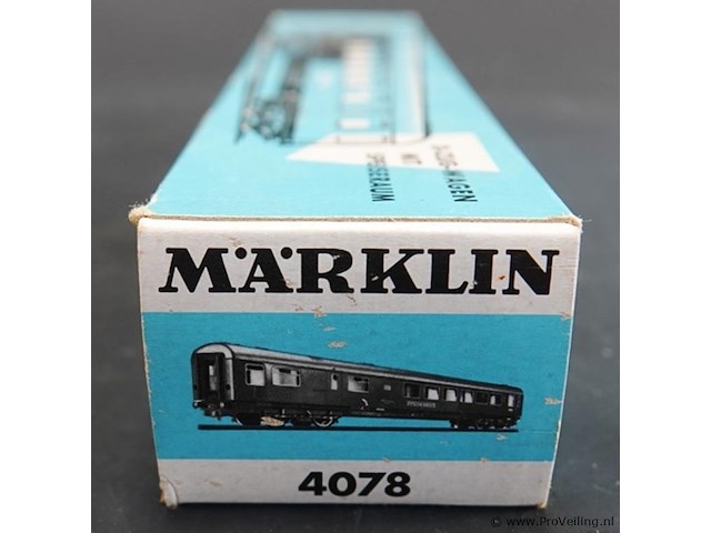 Märklin d-treinrijtuig (1e klasse met restaurantruimte, ook wel bekend als de "kakadu") van de duitse spoorwegen (db) - afbeelding 3 van  3