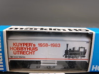 Märklin gesloten goederenwagen / koelwagen (type ichqrs 377) met de opdruk "kuyper's hobbyhuis utrecht 1958-1983", uitgebracht als jubileum- of reclamemodel. [1, 2] - afbeelding 2 van  3