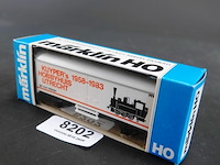 Märklin gesloten goederenwagen / koelwagen (type ichqrs 377) met de opdruk "kuyper's hobbyhuis utrecht 1958-1983", uitgebracht als jubileum- of reclamemodel. [1, 2] - afbeelding 1 van  3