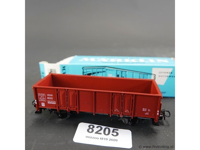Märklin hogeboord goederenwagen (open goederenwagen) van de nederlandse spoorwegen (ns) - afbeelding 2 van  3