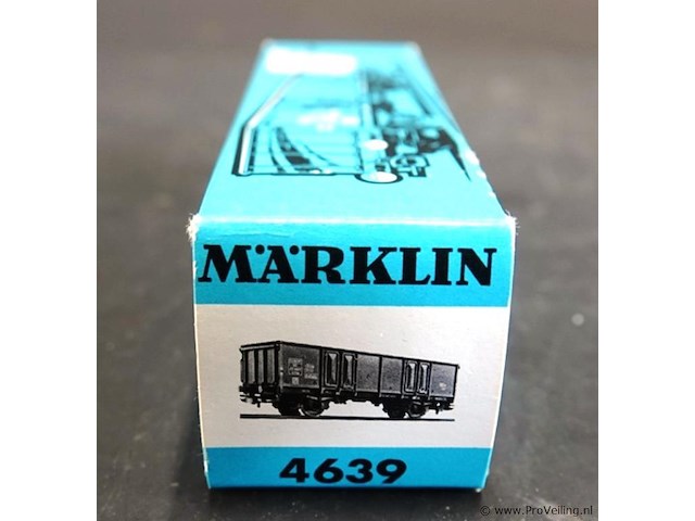 Märklin open goederenwagon (hogeboordwagon) van de nederlandse spoorwegen (ns) - afbeelding 3 van  3
