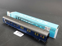 Märklin postrijtuig (bedrijfsnummer p 7939) van de nederlandse spoorwegen / nederlandse posterijen - afbeelding 1 van  3