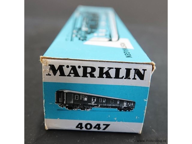 Märklin postrijtuig (postwagen) van de deutsche bundespost - afbeelding 3 van  3