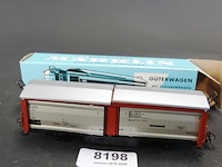 Märklin schuifdak- en schuifwandwagen (bouwserie tbis 870) van de duitse spoorwegen (db) - afbeelding 2 van  3
