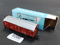 Märklin schuifdakwagon van het type kmmks 51 van de duitse spoorwegen (db) - afbeelding 1 van  2