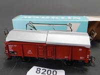 Märklin schuifdakwagon van het type kmmks 51 van de duitse spoorwegen (db) - afbeelding 2 van  2