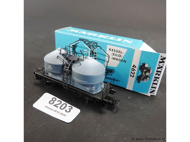 Märklin silowagen (kds 54) van de duitse spoorwegen (db) - afbeelding 1 van  3
