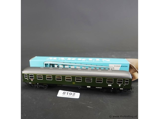 Märklin tinplate sneltreinrijtuig (d-zug-wagen) - afbeelding 2 van  3