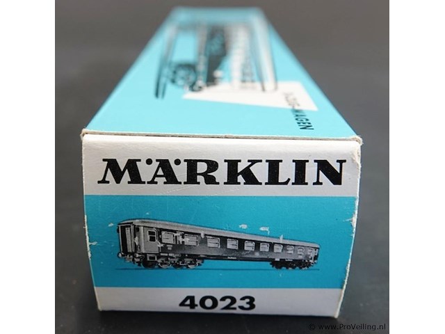 Märklin tinplate sneltreinrijtuig (d-zug-wagen) - afbeelding 3 van  3